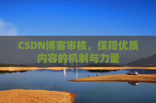 CSDN博客审核,保障优质内容的机制与力量